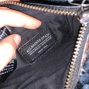 All Saints pouch wallet